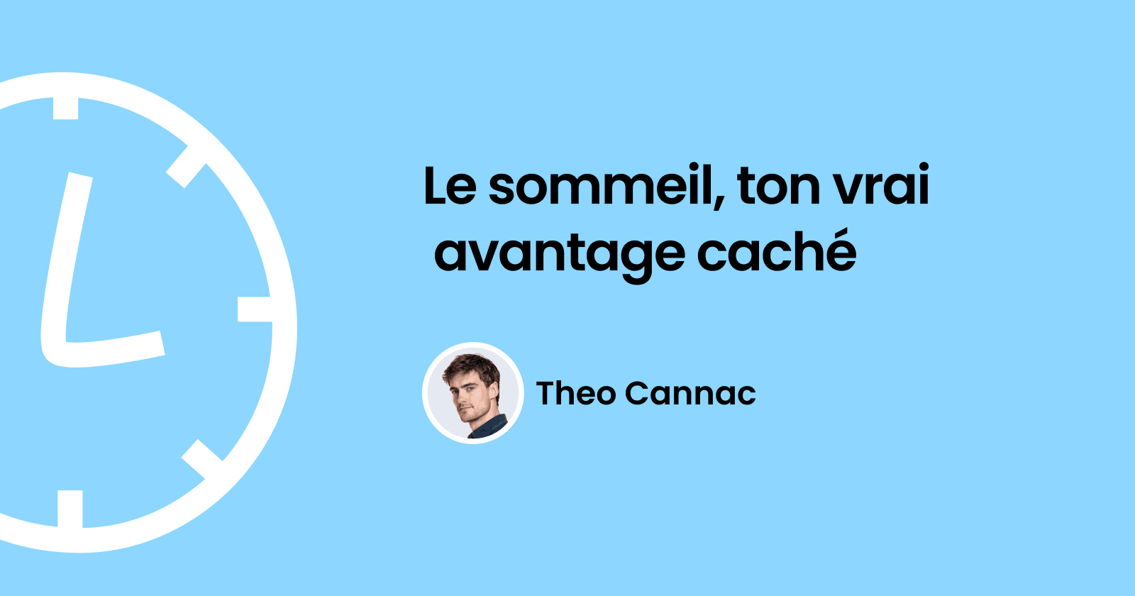 Le sommeil, ton vrai avantage caché 9 Le sommeil, ton vrai avantage caché